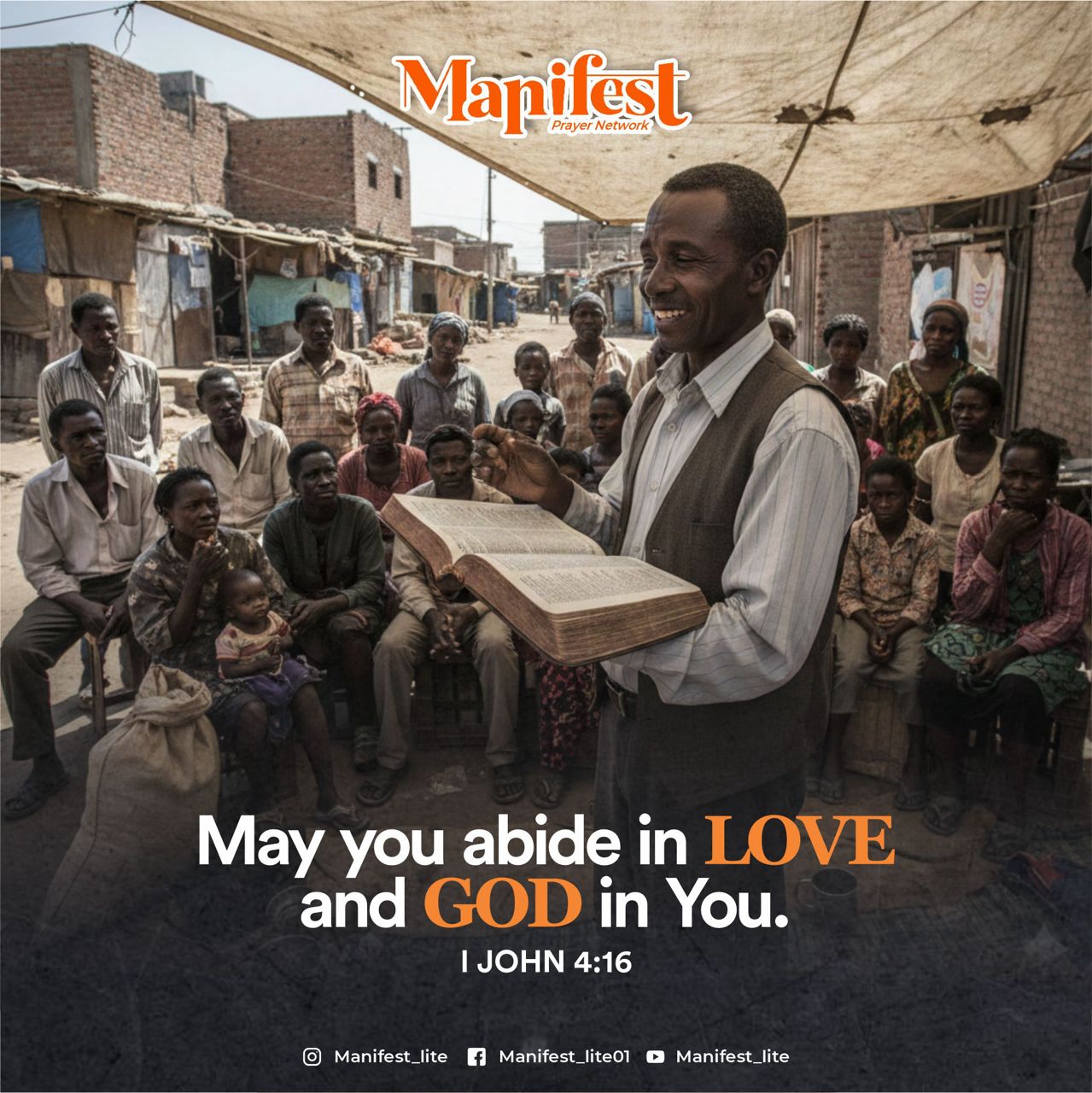 May you abide in love